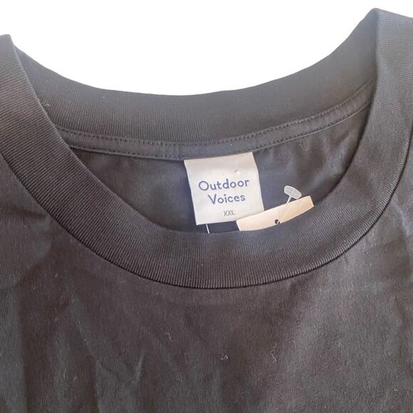 Outdoor Voices Everyday Boyfriend Cropped Tank Black Size XXL - Picture 4 of 7